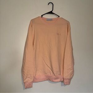 Fila | Soft Peach Crew Neck Sweater